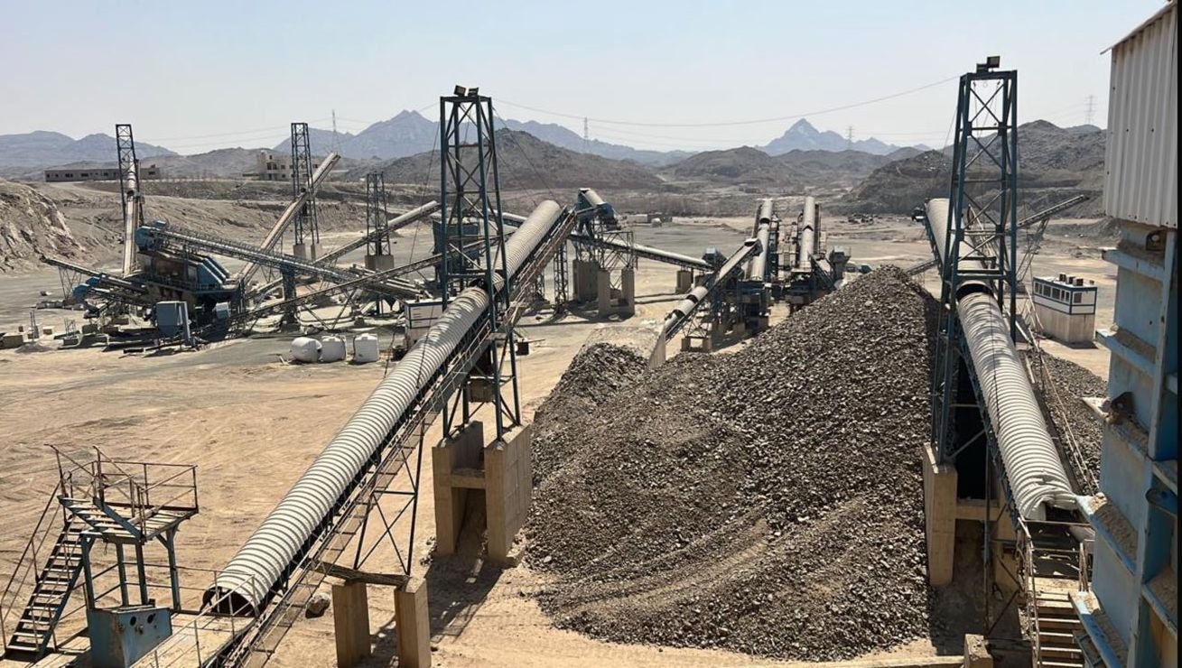 محجر وكسارة - شركة بناء الطرق