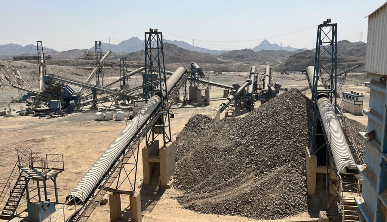 كسارة متطورة - شركة بناء الطرق