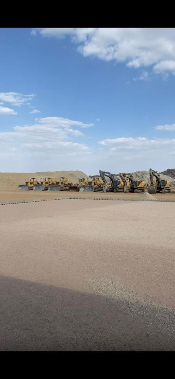 معدات إنشاء الطرق - شركة بناء الطرق