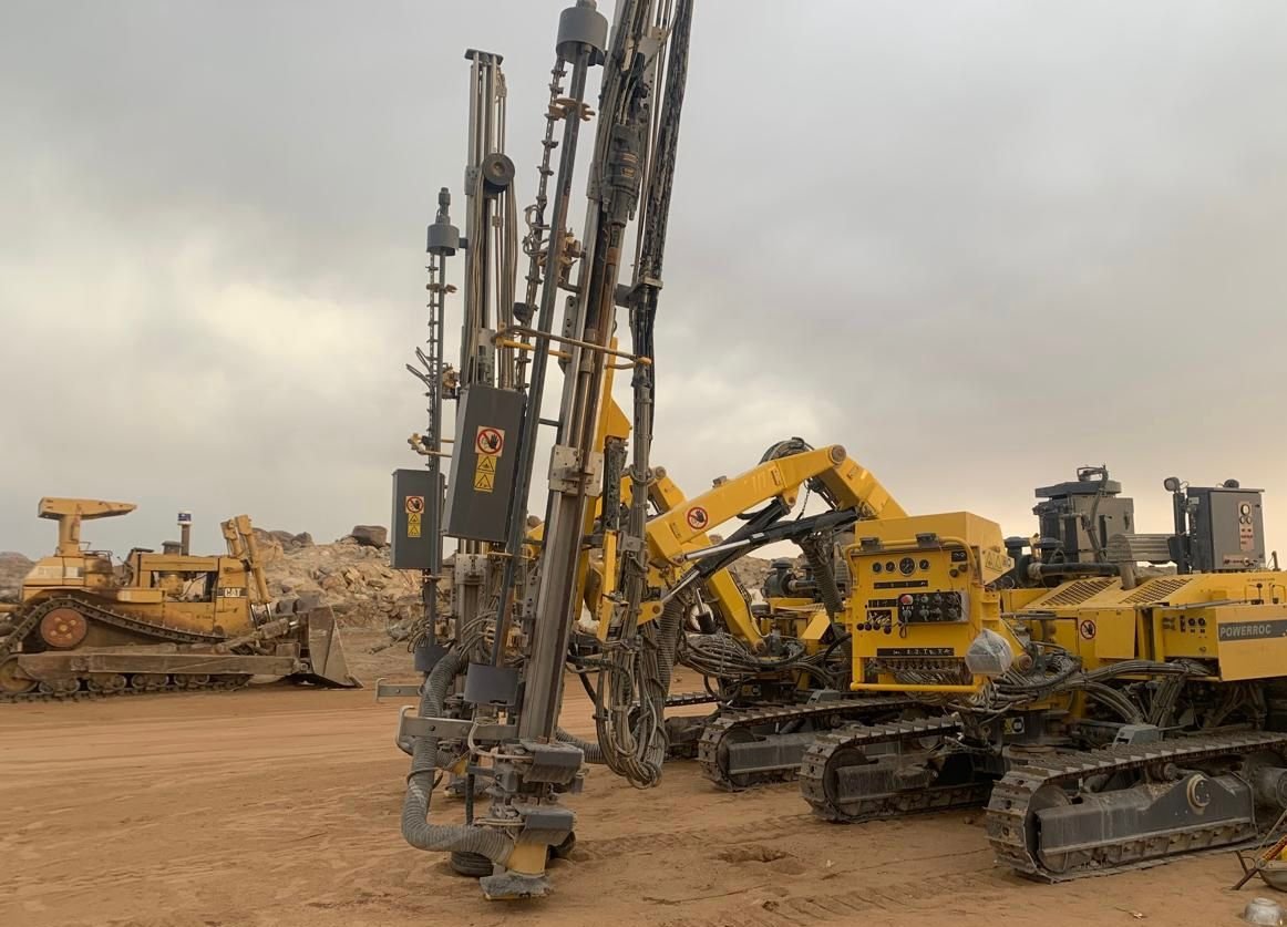 آليات الحفر - شركة بناء الطرق